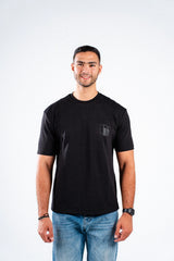 NASSIM Signature Tee – Midnight Black