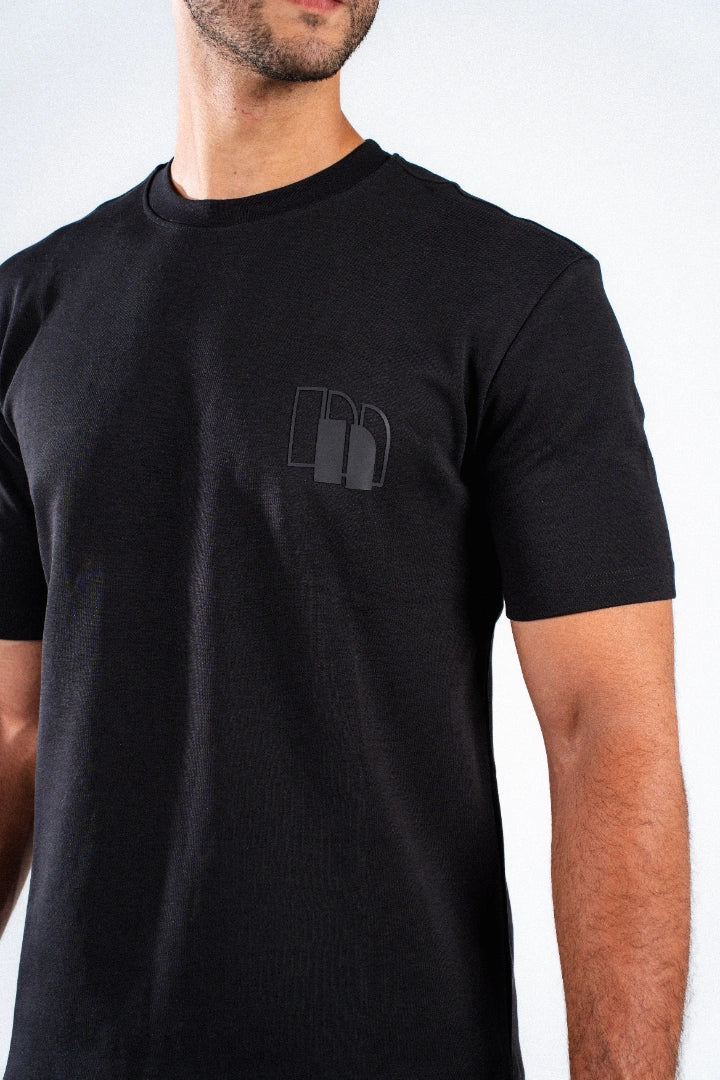 NASSIM Signature Tee – Midnight Black
